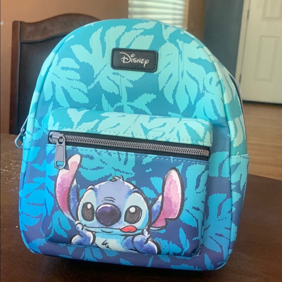 Disney Blue Stitch Backpack Accessories